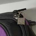 U.S. Traveler Rio Lightweight Softside Rolling Carry-on Suitcase, 2-Wheel Single, Purple