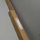 Ivilon Drapery Treatment Window Curtain Rod - Square Design 1 1/8 Rod. 72 to 144 Inch. Satin Nickel