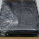 LoopTone Vinyl Record Player 10 in 1 3 Speed Bluetooth Vintage Turntable CD Cassette Player AM/FM Radio USB Recorder Aux-in RCA Line-Out (Black-Grey)