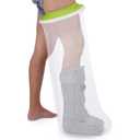 Waterproof Cast Covers for Shower Leg Adult Full Long Leg Protection to Wounds, Keeps Cast and Bandage Dry Bath,Watertight Cast Bag Showering for Surgery Foot, Ankle, Knee Burns Reusable