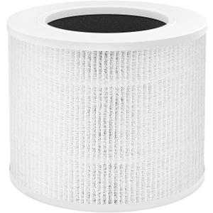 Leemone 1 Pack Core Mini Replacement Filter for LEVOIT Core Mini Air Purifiers, High-Efficiency Activated Carbon(1 Filter+ 3 Fragrance Sponge)
