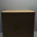 Oneluck Dome Litter Box, Drawer Type Large XL Cat Toilet, Covered Hidden Dog Proof,with Scoop,Mat, for Odor Control and Less Trackin,Gray