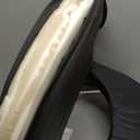 PICNIC TIME Oniva Portable Reclining Stadium Seat with Back Support, Folding Bleacher Chairs with Back and Cushion, Thick Padded Bench Seat and Armrest, Includes Six Backrest Positions (Black)