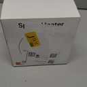 Space Heater, Portable Electric 500W PTC Ceramic Heaters for Indoor Use, Efficient Fast Heating, Tip-Over & Overheat Protection, Quiet Small Mini Desk Heater for Bathroom Home Office Bedroom (Black)