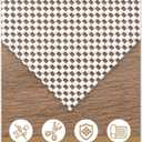 Color&Geometry Rug Pad Gripper,Non Slip Rug Pad for Hardwood Floor Protection,Easy to Cut Anti Skid Mat Under Carpet 47"x71" (3'11" x 5'11" (Rectangular), White)