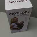 Momcozy Baby Carrier - Ergonomic, Cozy and Lightweight Carrier for 7-45lbs, Effortless to Put On, Ideal for Hands-Free Parenting, Enhanced Lumbar Support, Purehug for Infant to Toddler, Black