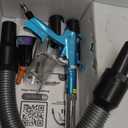 GOCCIDA 2IN1 Car Interior Detailing Air Blow Gun & vacunm Gun with Adjustable Air Flow Nozzle,Cleaning Gun Quickly Blasts Dirt and Dust from Surface Works with Air Compressor(Upgrade Rotate Tube) Blue