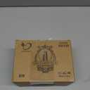 Dimmable 4W Vintage LED Filament Bulb 4000K Daylight White, Edison A19/A60 LED Light Bulbs, 40W Equivalent E26 Medium Base Lamp, Clear Glass Cover 400 Lumens, Pack of 6