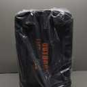 CONTAIL 48L Wheeled Dive Bag with Telescopic Double-Bar Tow Handle,Carry Handles and Detachable Backpack Straps for Scuba Diving Gear,Black