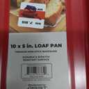 Long Loaf Pan, 10x5 Inch Rectangle Bread Loaf Pan Set of 2, Nonstick Bread Pans Silicone Toast Pan Cake Pan Loaf Baking Pans Bakeware for Oven Baking, Wine