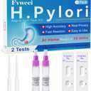 H Pylori Test Kit, H-Pylori Test, H. Pylori Stool (Antigen) Self-Test at Home, Accurate Helicobacter Pylori Test, Fast Results in 10-15 Mins, Easy to Use (2 Count (Pack of 1)) (EXP: 04/09/2028)