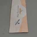 SARLA Invisible Wire Hair Extensions with 3 Clips Synthetic Wavy Curly Hairpiece Adjustable Transparent Headband for Women 16 Inch Medium Brown