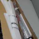 VEVOR Chrome Straight Spring Loaded Mud Flap Hangers, 2-1/2" Bolt Spacing Mudflap Hangers for Semi Trucks, 1 Pair Heavy Duty Semi Truck Mud Flap Hanger Set with Aluminum Reflective Plates, Silver