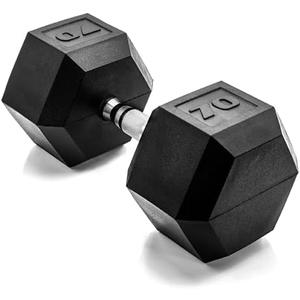 CAP Barbell Coated Hex Dumbbell Weight - Single 70 lbs