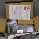 Geedel Rotary Cheese Grater, Kitchen Mandoline Vegetable Slicer with 3 Interchangeable Blades, Easy to Clean Rotary Grater Slicer for Fruit, Vegetables, Nuts (White)