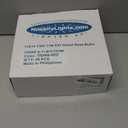 Novelty Lights 25 Pack S14 Outdoor Patio Edison Replacement Bulbs, E27 Medium Base, Red, 11 Watt