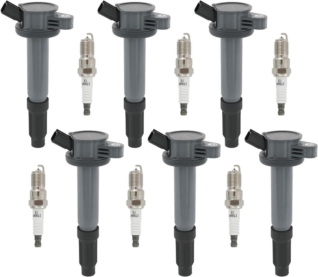 6 ignition coils for 6 Compatible with for ford for Mercury for Lincoln for mazda Fusion Zephyr Tribute Milan 3.0L V6 UF-486 DG514 UF486