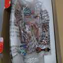 Christmas Village Building, Rocky's Diner, Retro 1950's Diner with LED Lights and Christmas Music - Battery Operated (not included) (optional 4.5V adapter not included) (5.8"H x 13.6"W x 7.1"D)