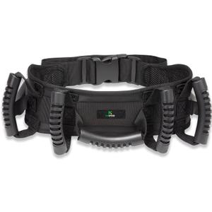 Gait Belt Transfer Belt with Handles, Medical Safety Gait Belts for Seniors, Quick Release Buckle Gate Belts Lift Belt for Elderly, Bariatric, Handicap, Physical Therapy, 7-Handles