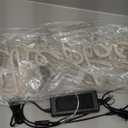 This Must Be The Place Neon Signs, 49.6x8.67 Inch (Large) Dimmable Neon Light Signs with ON/OFF Switch, Neon Sign for Bedroom Coffee Beauty Bar Nail Salon Wedding Birthday Party Decor, Warm White