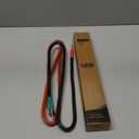 10L0L Universal Golf Cart Battery Cable 36in & 38in for Club Car EZGO and Other Motor Battery Connection Cables Set (1 Black, 1 Red)