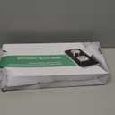 SAMODRA Bidet Attachment, Non-Electric Cold Water Bidet Toilet Seat Attachment with Pressure Controls, Retractable Self-Cleaning Dual Nozzles for Frontal & Rear Wash - Brushed Nickel