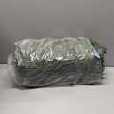 HiBean Christmas Garland 9 FT by 12 Inch,Pre-lit Garland with 50 Warm Lights, Classic Green Christmas Garland with 340 Branch Tips for Mantle, Fireplace, Stairs Railing, Front Door