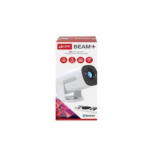 GPX BEAM+ HD Projector, 1280 X 720 Resolution, 110 ANSI Lumens, Bluetooth