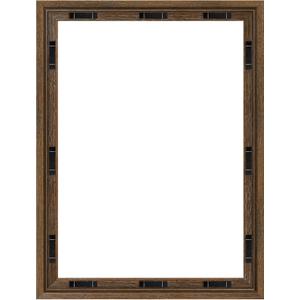 Abtgt 16x20 Canvas Floating Frame with 0.9" Deep, Brown Floater Frame for Canvas Paintings with Adhesive, Vertical or Horizontal Wall Art frame for Prints Oil Painting Diamond Decor, 1 Pack.
