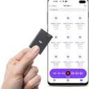 136GB Magnetic Voice Recorder - Lymorvex Voice Activated Recorder AI-Intelligent Noise Reduction, 4800 Hours Recording Device & USB-C Audio Recorder for Lectures, Meetings, Interviews