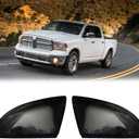 GZZTORES LED Side Mirror Turn Signal Light Lamp Assembly Blinker Smoked Puddle Lamp Compatible with Dodge Ram 1500 2500 2010-2018, Ram 1500 Classic 2019-2022, Replacement for 68064949AA 68064948AA (Left Drive SIde & Right Passenger Side)