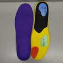 2026 Heavy Duty Support Pain Relief Orthotics - 250+ lbs Plantar Fasciitis High Arch Support Insoles for Men Women, Flat Feet Orthotic Insert, Work Boot Shoe Insole, Absorb Shock with Every Step (MEN 10-12 | WOMEN 12-14 --(305mm), Purple)