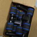 Ergonomic Push Up Bars (2 Pack) - Portable Push Up Handles for Men & Women, Ideal for Home, Gym, or Floor Workouts  Deep Muscle and Strength Training (Blue)