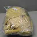 CHARTOU Women Oversized Long Winter Coats Warm Wool Blend Pea Trench Coat Overcoat (XX-Large, Yellow)