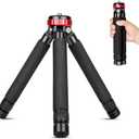 Koolehaoda Mini Tripod Table Stand Desktop Compact Tripod with 1/4" and 3/8" Screw Mount Compatible with DSLR Camera, Monopods, Tripod Head and Gimbal Grip Stabilizer (MT-02)