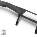 PIT66 TPE Dash Cover Dashboard Panel Compatible with Chevy Silverado/GMC Sierra 2007 2008 2009 2010 2011 2012 2013, Fit Dual Glovebox Style Dashes Bezel (Cover ONLY NOT A Replacement)