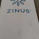 ZINUS 12 Inch King Green Tea Memory Foam Mattress [New Version], Fiberglass free, Medium Firm Feel, Zoned Pressure Relief, Certified Safe Foams & Fabric, Mattress in A Box (White)