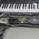 88 Key Piano Keyboard, Semi Weighted Electronic Digital Piano with Music Stand, Power Supply, Sustain Pedal, Bluetooth, Stand, MIDI, for Beginner Professional at Home, Stage