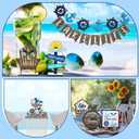 22 Pieces Summer Tiered Tray Decor Sets Farmhouse Hello Summer Wood Sign Rustic Beach Home Decor Summer Table Decorations Small Hawaiian Wooden Plaque for Shelf Kitchen Tabletop (Lake House Style)