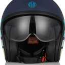 ORIGINE Open Face Motorcycle Helmet Scooter Helmet 3/4 Helmet with Visor DOT Approved, Large 