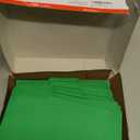 Universal 16162 Colored File Folders, 1/3 Cut Assorted, Two-Ply Top Tab, Letter, Green (Box of 100)