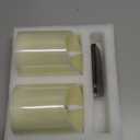 Flameless Candles, Battery Operated Candles with Remote and Timer, 3" x 4", Set of 2, LED Candles Flickering Electric Pillar Candles, Ivory Real Wax for Home Wedding Birthday Decoration