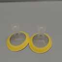 17mm Oval Flanges Shields Compatible with Medela Pumps, Replacement Parts for Pump in Style, Symphony, Swing Maxi, Harmony and Personalfit FlexBreast Pump Accessories