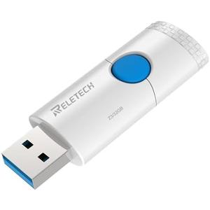 Flash Drive USB 128 GB Thumb Drive USB 3.2 Gen 1 Memory Stick Zip Drive Backup Jump Drive Single USB Drive for PC Laptop (White, 128, GB)
