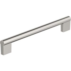 Amerock Versa 7-9/16 inch (192mm) Center-to-Center Satin Nickel Cabinet Pull, BP55531G10