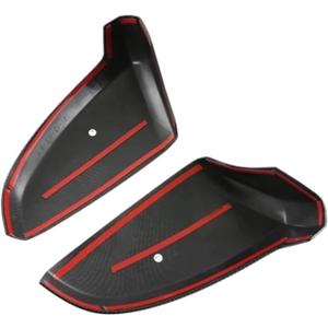 Compatible with Isuzu D-MAX DMAX 2021 2022 2023 ABS Carbon Fiber Rearview Mirror Cover Trim Side Door Mirror Sticker Car Accessories