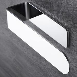 Taozun Hand Towel Holder - Adhesive Hand Towel Bar Open Towel Ring Polished Towel Rack for Bathroom Kitchen, SUS 304 Stainless Steel (8-inch)