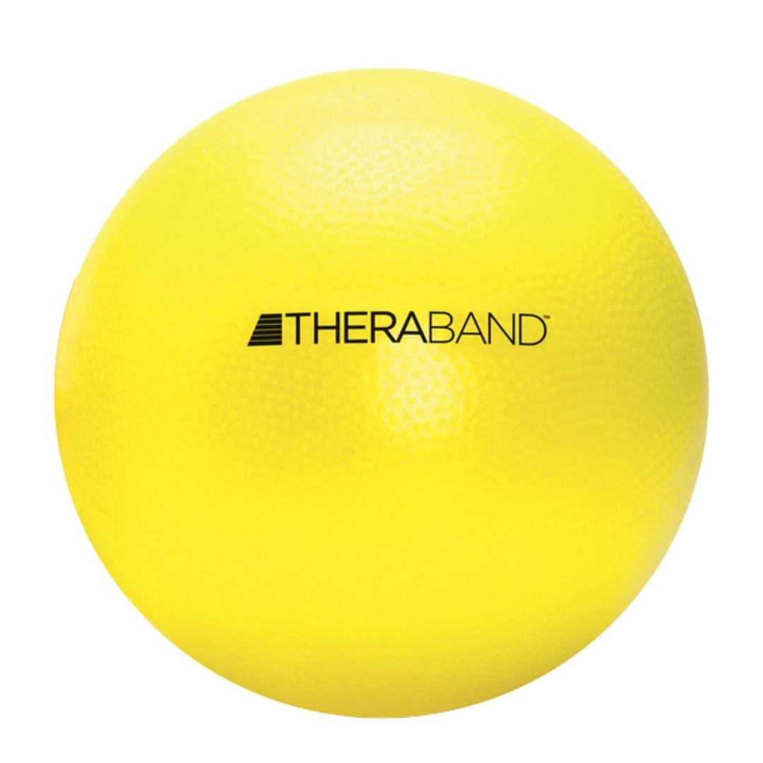 THERABAND Mini Ball, Small Exercise Ball for Yoga, Pilates, Abdominal Workouts, Shoulder Therapy, Core Strengthening, At-Home Gym & Physical Therapy Tool