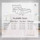 Lukeville Luxury Linen Full XL Size Bed Sheets-Softest 100% Cotton 4PC Sheet Set,Sateen Bedding -500 Thread Count- Comfy,Breathable and Cooling Sheets,Deep Pockets Fits Upto 16" Deep Mattress-Lavender