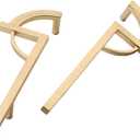 1pc Furniture Hardware Handles Zinc Alloy Cabinet Pulls Drawer Dresser Handle Kitchen Cupboard Pull Door Knobs(Gold-Left)